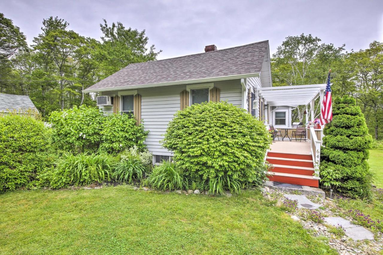 Charming East Boothbay Cottage With Large Yard! Экстерьер фото